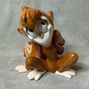 Vintage Disney's 1992 Movie Aladdin‎ the Monkey Abu Figurine Ceramic Coin Bank